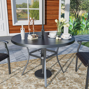 Round Patio Dining Tables You'll Love - Wayfair Canada